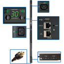 Tripp Lite 5.5kW Single-Phase Switched PDU, Outlet Monitoring, 208/230V Outlets (20 C13 & 4 C19)
