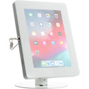 CTA Digital Hyperflex Security Kiosk Stand for Tablets & iPads (White)