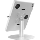 CTA Digital Hyperflex Security Kiosk Stand for Tablets & iPads (White)