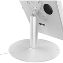 CTA Digital Hyperflex Security Kiosk Stand for Tablets & iPads (White)