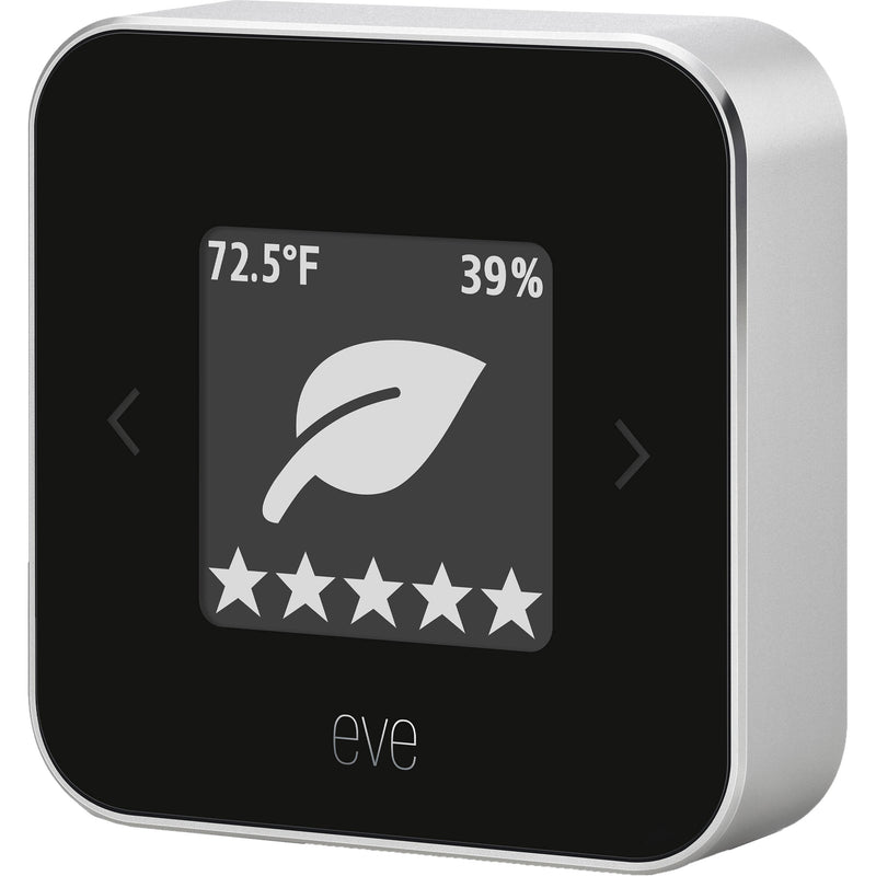 Eve Room Indoor Air Quality Monitor with Apple HomeKit Technology