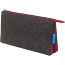 Itoya ProFolio Midtown Pouch (Charcoal/Maroon, 4 x 7")
