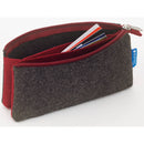 Itoya ProFolio Midtown Pouch (Charcoal/Maroon, 5 x 9")