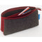 Itoya ProFolio Midtown Pouch (Charcoal/Maroon, 5 x 9")