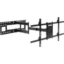 Mount-It! Full Motion Wall Mount for 42 to 80" Displays with Universal TV Mount Hardware Kit