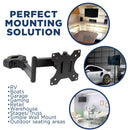 Mount-It! Full Motion Monitor Truss/Pole Mount - Vesa 75x75 to 100x100 mm/32' Screen