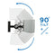 Mount-It! Heavy Duty Universal Speaker Mounts for Walls/Ceilings (Pair)