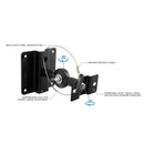 Mount-It! Heavy Duty Universal Speaker Mounts for Walls/Ceilings (Pair)