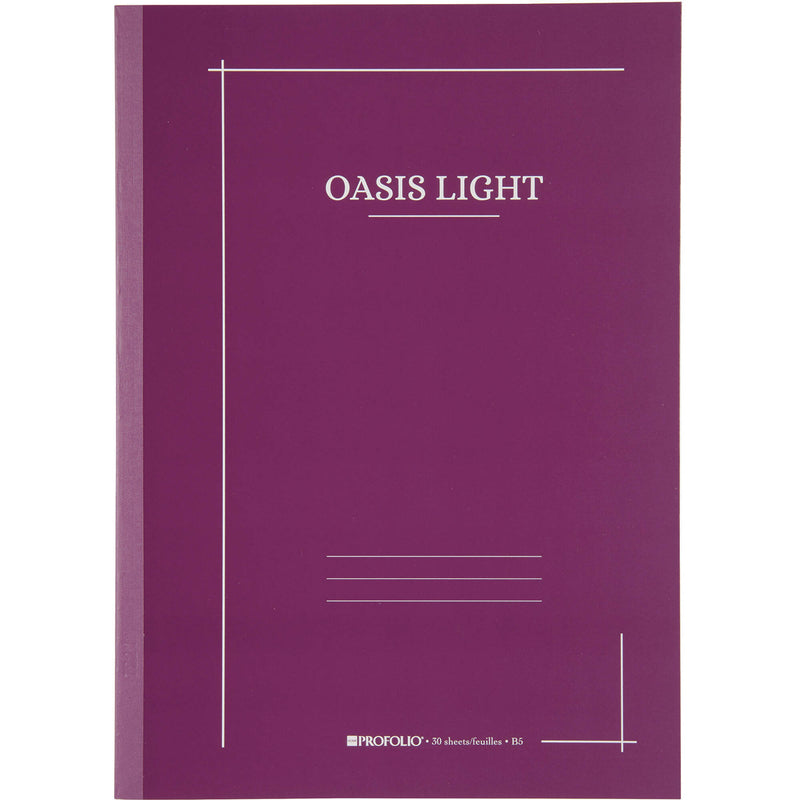 Itoya ProFolio Oasis Light Notebook (Grape, 7 x 9.9")