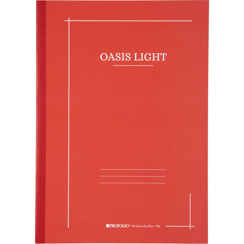 Itoya ProFolio Oasis Light Notebook (Tomato, 7 x 9.9")