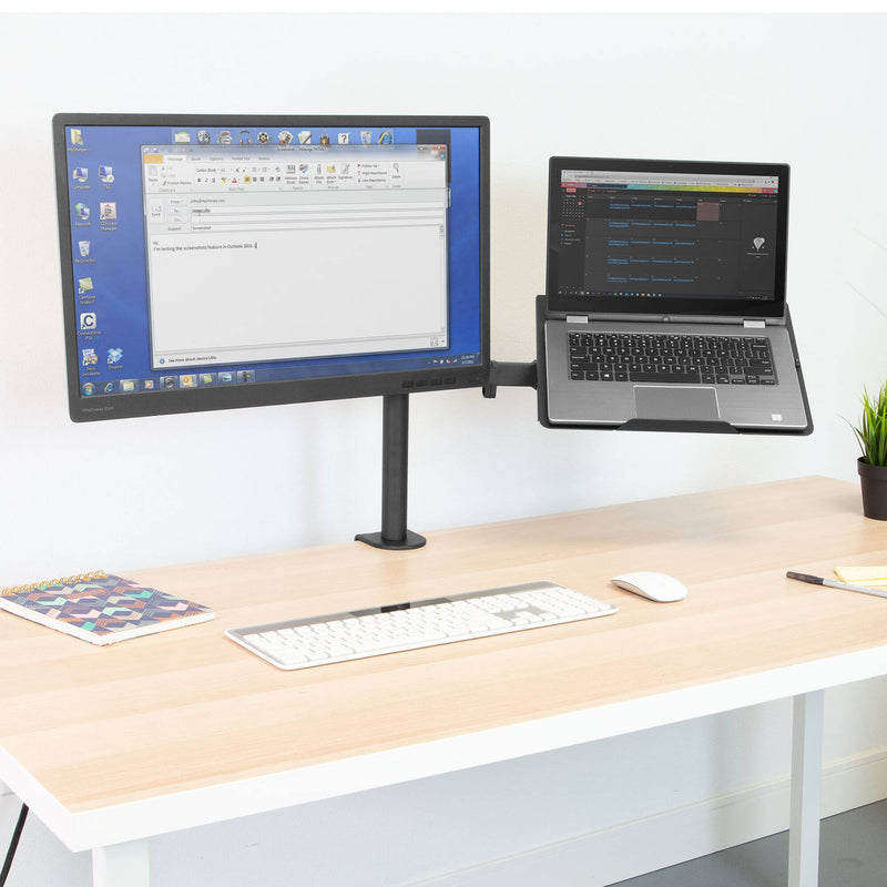 Mount-It! MI-4352LTMN Laptop Desk Stand and Monitor Mount