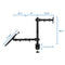 Mount-It! MI-4352LTMN Laptop Desk Stand and Monitor Mount