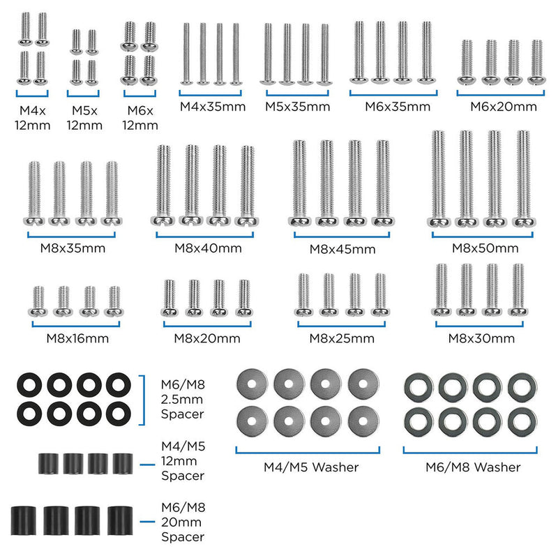 Mount-It! Universal TV Mount Hardware Kit