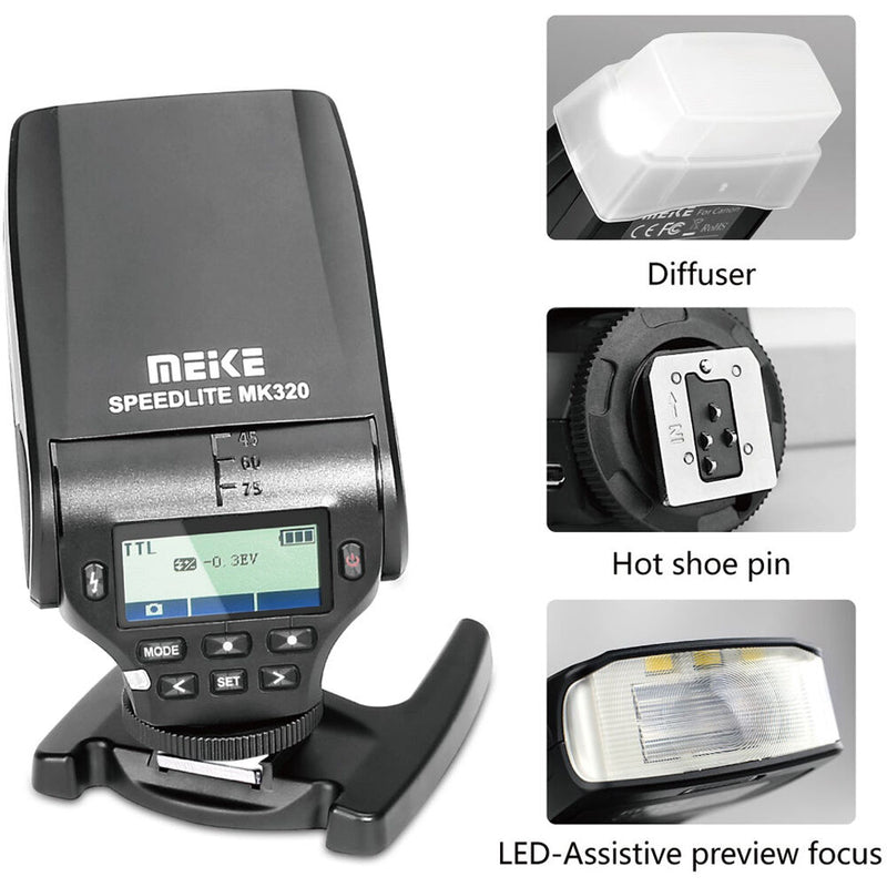 Meike MK-320C TTL Flash for Canon