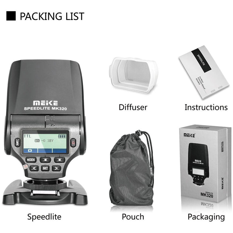 Meike MK-320C TTL Flash for Canon