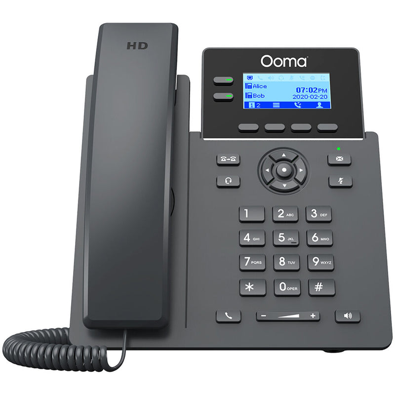 Ooma 2602W 2-Line IP & Wi-Fi Desk Phone