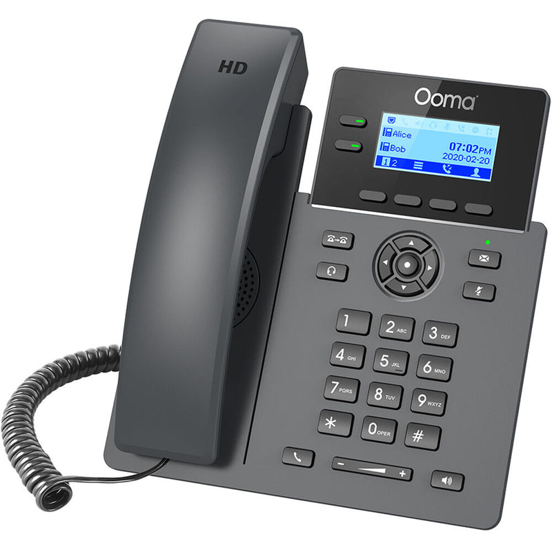 Ooma 2602W 2-Line IP & Wi-Fi Desk Phone