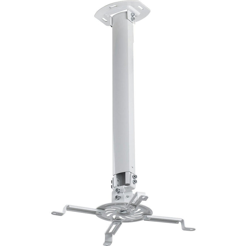 Mount-It! Universal Projector Ceiling Mount (White)