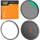 K&F Concept Nano-X Magnetic Filter with Adapter Ring & Lens Cap (49mm, 3-Stop)