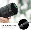 K&F Concept Nano-X Magnetic Filter with Adapter Ring & Lens Cap (49mm, 10-Stop)