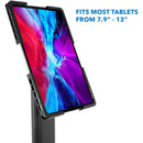 Mount-It! Universal Tablet Floor Kiosk (Black)