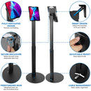 Mount-It! Universal Tablet Floor Kiosk (Black)