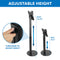 Mount-It! Universal Tablet Floor Kiosk (Black)