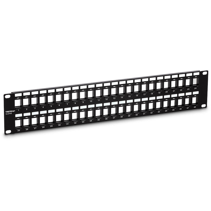 TRENDnet 48-Port Blank Keystone Patch Panel