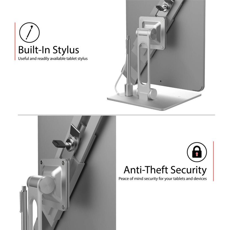 CTA Digital Universal Holder Desk Mount with Stylus