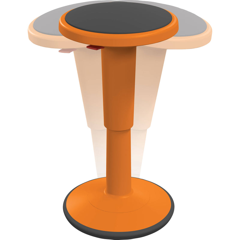 MooreCo Hierarchy Grow Stool (Short, Orange )