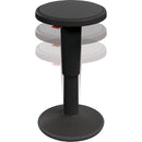 MooreCo Hierarchy Grow Stool (Tall, Black )