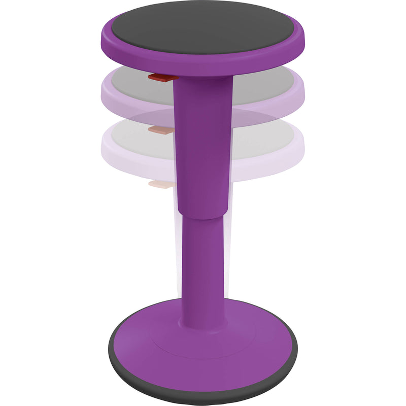 MooreCo Hierarchy Grow Stool (Tall, Purple )