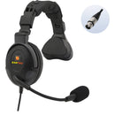 Eartec Proline Single Headset with 5-Pin XLR Female Connector