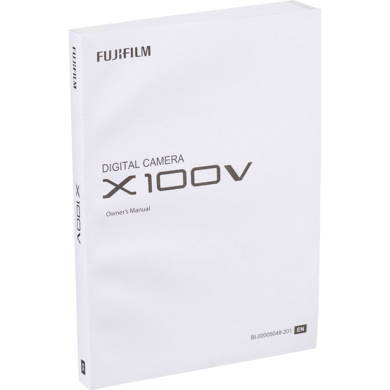 FUJIFILM Owner's Manual for X100V Camera