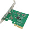 HighPoint RocketU 1411C Single-Port PCIe 3.0 x4 USB 3.2 20Gb/s Host Controller