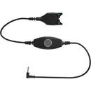 EPOS/SENNHEISER Hook Button and 3.5mm Jack CMB 01 CTRL - Easy Disconnect/Mini-Phone Audio Cable for Audio Device