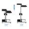 Mount-It! Rolling Computer Workstation with Monitor Mount (Silver)