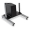 Mount-It! Rolling Computer Workstation with Monitor Mount (Black)