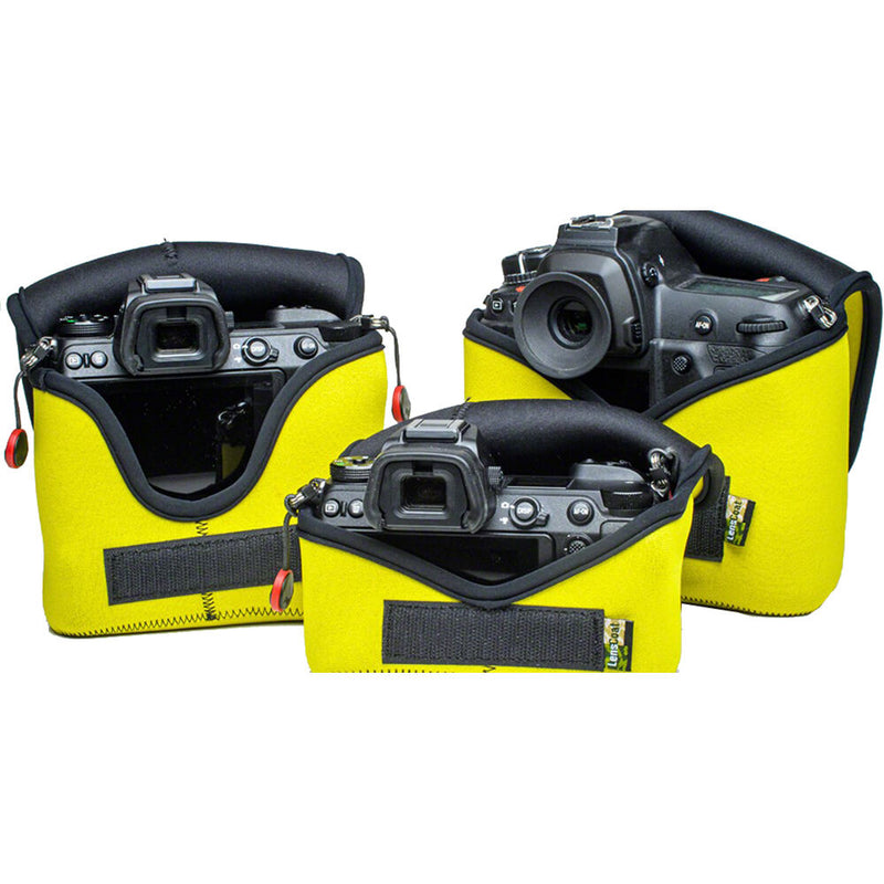 LensCoat BodyBag Compact with Grip Cover (Yellow)