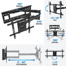 Mount-It! Full Motion Wall Mount for 42 to 80" Displays