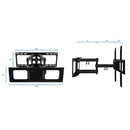 Mount-It! Full Motion Dual Arm 32-55'TV Wall Mount
