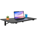 Mount-It! Wall-Mounted Drop Leaf Table/Workstation