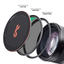 K&F Concept Nano-X Magnetic Filter with Adapter Ring & Lens Cap (62mm, 3-Stop)