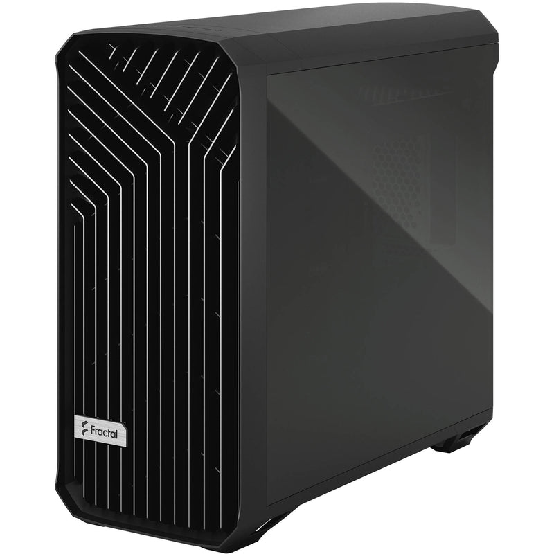 Fractal Design Torrent Mid-Tower Case with Light Tinted Tempered Glass Side Panel (Black)