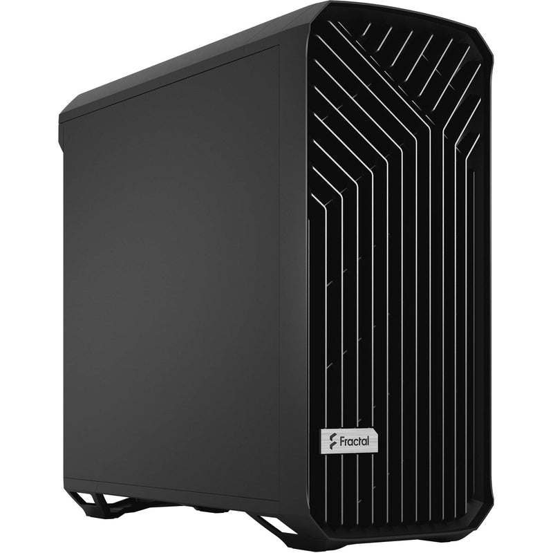 Fractal Design Torrent Mid-Tower Case with Solid Steel Side Panel (Black)