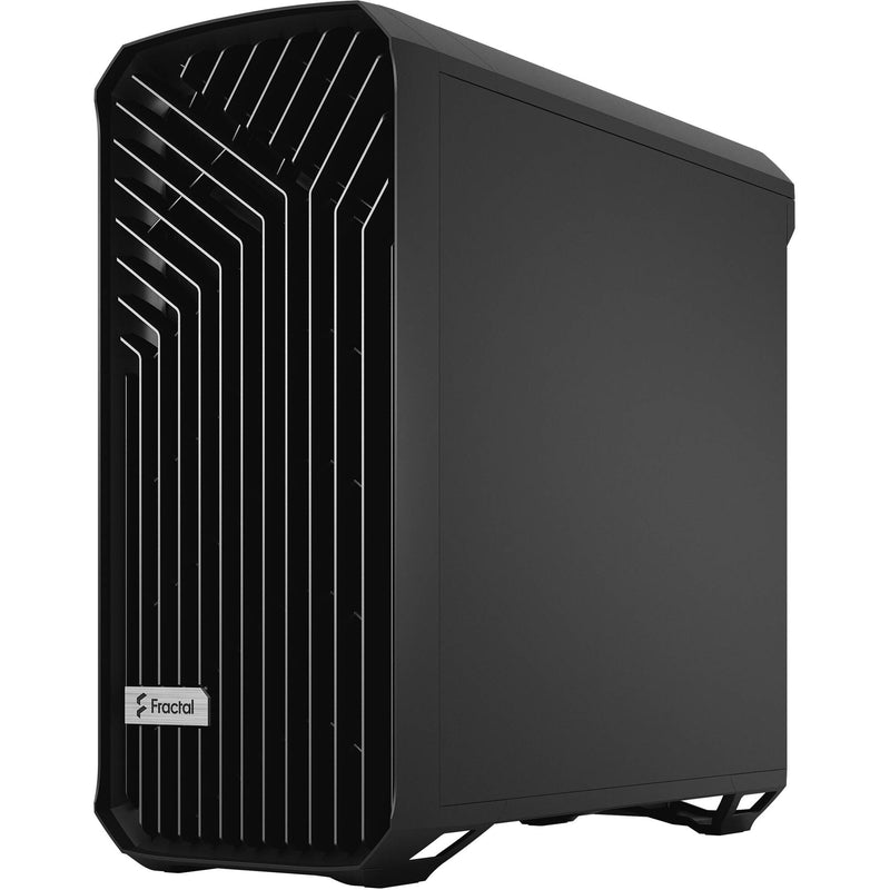 Fractal Design Torrent Mid-Tower Case with Solid Steel Side Panel (Black)