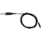 Galaxy Audio 3.5mm Locking Cable Terminated Wired for Most Sennheiser Beltpacks (Black)
