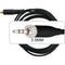 Galaxy Audio 3.5mm Locking Cable Terminated Wired for Most Sennheiser Beltpacks (Black)