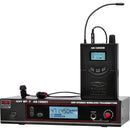 Galaxy Audio AS-1200 Personal Wireless In-Ear Monitor System with 1 Receiver & EB4 Earbuds (D: 584 to 607 MHz)