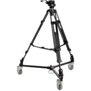 Magnus REX VT-4000-PRO-2 2-Stage Video Tripod with Fluid Head and Dolly